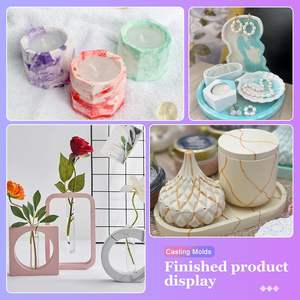 White Gypsum <b>Powder</b> Eco-Friendly Resin <b>Casting</b> DIY Home Art Aromatherapy Bubble-Free 2400 Mesh 15-30 Minute Curing Time - Product Image 2