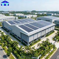 符合欧洲标准的商业仓储用大跨度钢制仓库结构