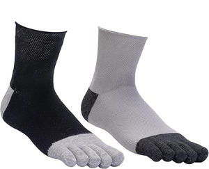 Calzini separatori a cinque dita per la cura postoperatoria con calzini larghi per diabetici - Product Image 6