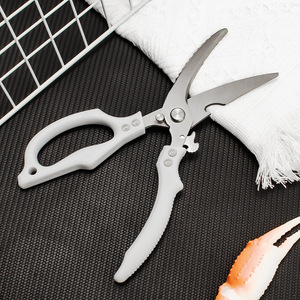 <b>Kitchen</b> <b>Scissor</b> Stainless Steel Elbow Shape Multi Functional Home Use Silver Color - Product Image 2