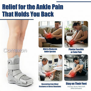 <span class=keywords><strong>Bota</strong></span> Ortopédica para Caminar, para Esguinces de Tobillo, Fracturas, Soporte de <span class=keywords><strong>Pie</strong></span>, Certificación ISO - Product Image 2