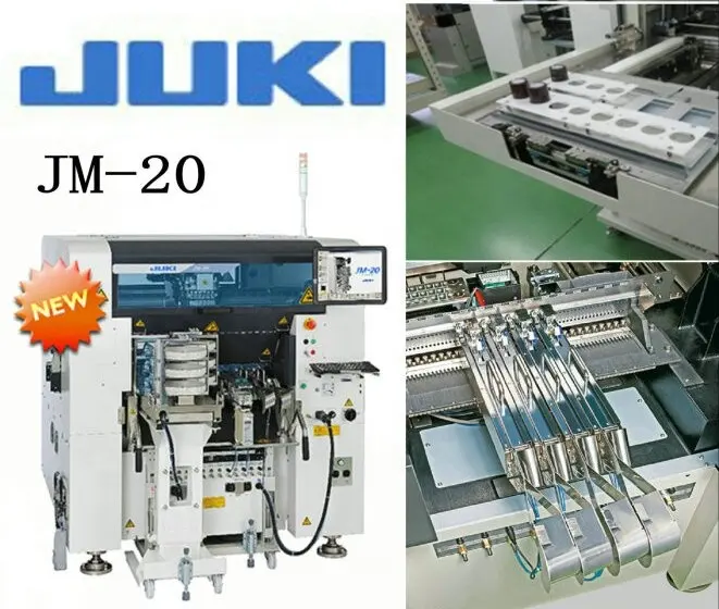 Automation machine JUKI JM-20 corresponds to various large and high-shaped special-shaped plug-in components