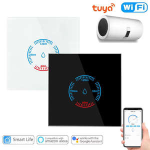 Interruptor de pared inteligente WiFi Tuya Smart Life con control remoto, compatible con <span class=keywords><strong>Google</strong></span> Home y Alexa, interruptor para caldera de 40A - Product Image 3