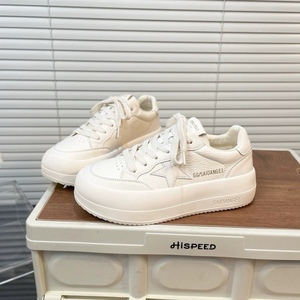 Zapatillas Deportivas Blancas Casuales para Mujer, con Plataforma, Estilo Skate, Cómodas y Versátiles, Primavera 2026 - Product Image 3