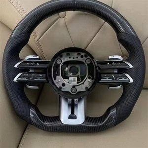 Volant LED Accessoires de voiture pour Mercedes-Benz Classe S W221 W219 S500 S280 S300 <span class=keywords><strong>S350</strong></span> S400 S600 Volant en fibre de carbone - Product Image 3