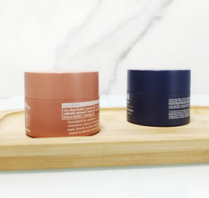 Custom Painted Blue Round Tin Cream Jars Wide Mouth 5g 10g 15g 22g 30g 50g 60g 100g Glass Cosmetic Jar - Product Image 4