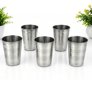 Dheer International Stainless Steel Tumbler <b>Reusable</b> Eco-Friendly Unisex Drinking <b>Cup</b> Microwave & Dishwasher Safe for Travel - Product Image 1