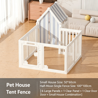 Clôture pour chien d'intérieur moderne, respirante et portable, en HDPE, pour petits et moyens chiens, idéale pour la maison - Vente en gros