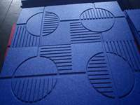 Feuilles de feutre acoustique en polyester PET, fabricant en gros, fournisseur de matériaux insonorisants haute densité