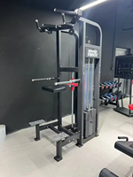 Appareil d'entraînement assisté double fonction pour tractions et dips, pour barres horizontales et parallèles