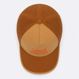 Wholesale T&L Custom Logo <b>Vinyl</b> Badge 5 Panel Camp Cap Waterproof Performance Gorras Hat Manufacturer 100% Cotton Canvas - Product Image 6