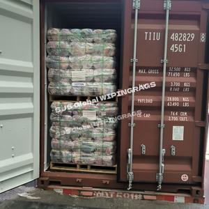 Trapos de Limpieza Resistentes para la Industria, de Algodón 100% Reciclado, de Colores Variados, para Descontaminación - Product Image 1