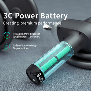 Máquina masajeadora portátil de mano profesional Beoka, pistola de masaje de tejido profundo eléctrica de aleación de titanio de alta calidad, Body Pro 6 - Product Image 3