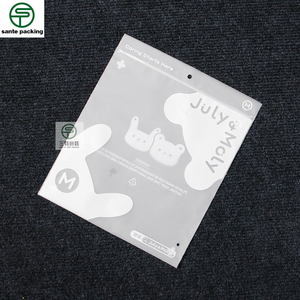 Custom Printed Underwear Press on <strong>Nails</strong> Packaging <strong>Pouch</strong> Frosted CPE Zipper Bags with Premium Color Printing - Product Image 6