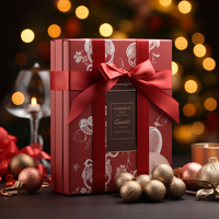 Boîtes en carton personnalisées en forme de livre, réutilisables, pour chocolats, bonbons et emballages cadeaux, vente en gros
