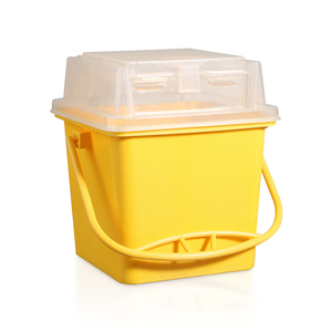 Sharpsafety needle safe disposal store waste box medical sharp container