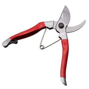 Garden Pruning Shears Bypass Pruner Stainless Steel Red Manual 20-30 Mm Trimming Diameter Butterfly Structure - Product Image 1