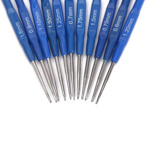 ชุดเข็มโครเชต์ขนาดเล็ก (0.6-3.0 มม.) - อุปกรณ์ถักไหมพรมแบบละเอียดพิเศษ, ขายส่งจากโรงงาน - Product Image 5