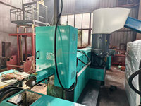 Granulateur à anneau d'eau à double étage avec alimentation par compactage automatique pour le recyclage de films plastiques PE PP
