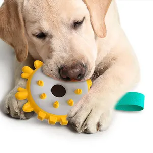 Jouet de remorqueur en plastique à mâcher durable pour petit chien, jouet interactif de luxe pour chien - Product Image 1