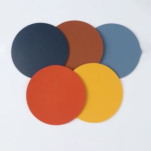 Round <b>Coasters</b> for <b>Drinks</b> Tabletop Protection Mats <b>Drinks</b> <b>Coaster</b> for Home Decoration - Product Image 2