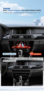 Schermo LCD Touch da 10,25 Pollici per Controllo Climatizzazione, Display Climatico per BMW Serie <span class=keywords><strong>5</strong></span> F10 2011-2017 - Product Image 4