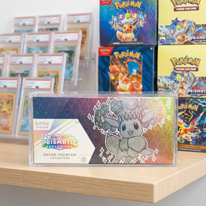 Estuche Magnético de Acrílico SPC para Tarjetas Coleccionables TCG Scarlet Violet Prismatic Evolutions, Caja SPC para Protección, Almacenamiento y Exhibición de Colecciones - Product Image 3