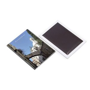 Imán de nevera personalizado de Israel, recuerdo de Jerusalén, regalos, 90*65 mm, lata con imán adhesivo - Product Image 2