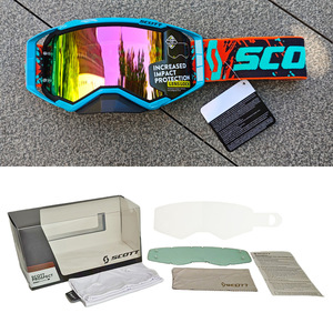 Gafas <span class=keywords><strong>de</strong></span> Motocross Scott <span class=keywords><strong>de</strong></span> Alta Calidad, Antipolvo, con Espejo, Protección UV400, <span class=keywords><strong>de</strong></span> Plástico - Product Image 2