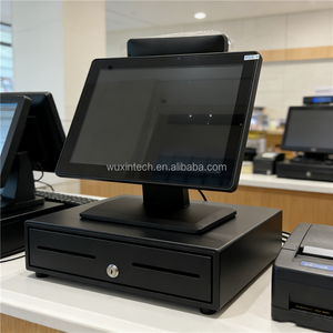 Système de <span class=keywords><strong>caisse</strong></span> enregistreuse POS WUXIN 15,6 pouces, fournisseur de systèmes POS, écran tactile en alliage d'aluminium, machine POS tout-en-un, affichage de la cuisine, <span class=keywords><strong>caisse</strong></span> POS - Product Image 2