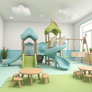 Trượt đu mới <span class=keywords><strong>2025</strong></span> | trượt trẻ mới biết đi cho các trung tâm chăm sóc ban ngày, trượt trẻ em học đường, trượt ngoài trời công viên & trượt sân chơi mẫu giáo - Product Image 2