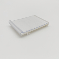 Support de prix universel en PVC pour bord de rayonnage, personnalisable en usine CF