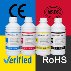 Encre de sublimation anti-colmatage 1000 ml KCMY 4 couleurs haute vitesse pour tête d'impression industrielle Kyocera, transfert thermique en vrac - Product Image 3