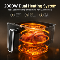 Four à Friture à Air Chaud Multifonctionnel en Acier Inoxydable OEM ODM avec Écran Tactile pour Appareil Électrique de Cuisine Domestique
