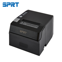 Impresora Térmica de Recibos SPRT de 80 mm, ESC/POS, USB/Ethernet, Compatible con Win/Mac/Linux, 1 Año de Garantía, Papel Térmico en Stock