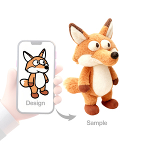 Prix usine conception personnalisée dessin animé peluche film personnage <span class=keywords><strong>renard</strong></span> jouets en peluche Super doux PP coton soulagement du Stress enfants - Product Image 1