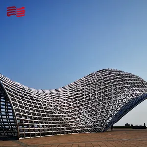 Whale shape urban public art installation large stainless steel sculpture garden landscape sculpture