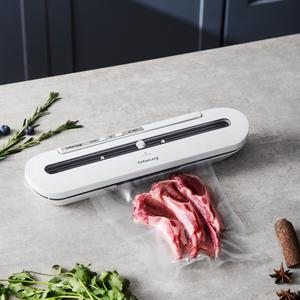 Mini sellador portátil de alimentos al vacío, máquina de envasado al vacío Sous Vide con 10 bolsas - Product Image 5