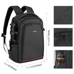 Sac à dos double épaule étanche et anti-rayures PULUZ OEM pour stabilisateur portable PTZ et appareil photo reflex numérique, compatible DJI Ronin-SC - Product Image 3