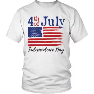 Camiseta con Diseño Gratuito para el Día de la Independencia de Estados Unidos, 250.° Aniversario, Artículos Promocionales para Campañas Electorales y Eventos del 4 de Julio - Product Image 4