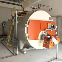 Pemanasan Cepat Perawatan Mudah Umur Pakai Panjang Boiler Uap Berbahan Bakar Minyak/Gas 0.5-20ton/jam untuk Vulkanisasi Karet