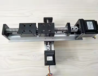 Curseur de Module linéaire de charge lourde avec guides linéaires de course de 300mm 400mm 500mm roulement de noyau de vis à billes pour Machines CNC