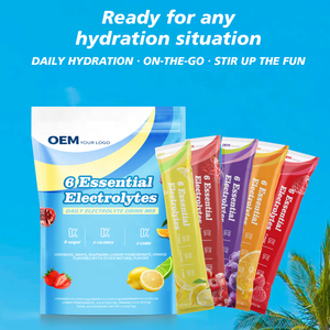 Sobres de Polvo para Bebida Energética Personalizada, Suplemento de Electrolitos para una Mejor Hidratación, Vitaminas, Suplemento para el Cuidado de la Salud - Product Image 2