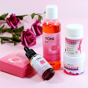 Ensemble de soins Yoni Aromlife : Savon lavant, Huile essentielle, Baume vaginal féminin, Crème hydratante, Gel lavant vaginal, Capsules probiotiques et boriques - Product Image 6