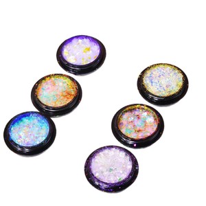 Aurora Chameleon Nail Powder Irregular <b>Thin</b> Transparent Flakes Sparkling Mixed Color Glitter Pigment Nail Art Products - Product Image 4