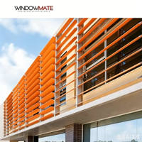 Grille de ventilation décorative, légère, durable, imperméable, avec revêtement en poudre, économie d'énergie, taille personnalisée