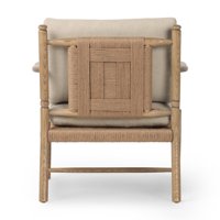 Chaise simple en bois massif de style minimaliste moderne, chaise design pour salon de luxe, canapés et chaises d'hôtel