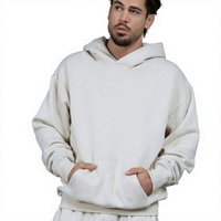Sweat à capuche épais en coton 480 g/m² pour homme – Pull à capuche doux, chaud et respirant – Sweat à capuche personnalisé pour homme
