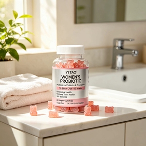 Gomitas Probióticas Sin Azúcar para Mujeres, 50B CFU, con Arándano Rojo y Prebióticos, Apoyo para la Salud del Tracto Urinario y el Equilibrio del pH, 60 Unidades - Product Image 3