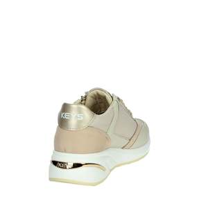 Zapatillas Keys Donna K 10552 Beige Canvas, Zapatos Modernos - Product Image 3